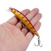 10 Piece Minnow Wobbler Floating Bass Lures