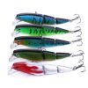 5 Piece Multi-section Fishing Bait Section Fishing Tackle Hard Bait