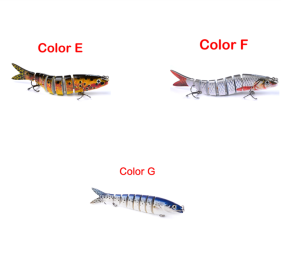 Live Action Fishing Lure - Set b