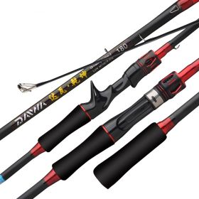 Carbon Long-range Fishing Rod- Red