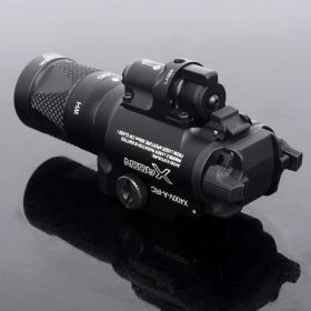 American flashlight P1 glock tactical strobe flashlight- Black