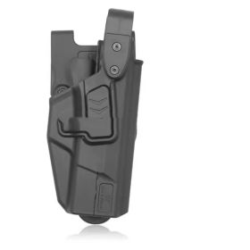 Plastic Molded Double-secured Waist Gun Holster