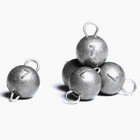 Quick Attach Jigging Lure Lead Weights 10 Piece Universal Set