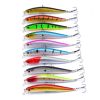 10 Piece Minnow Wobbler Floating Bass Lures