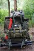Extra Large Hiking and Mountaineering Backpack- Black/Grey