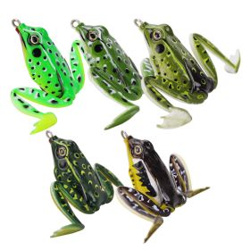 5 Piece Weihe Lei Frog Lure Bait Fishing Tackle