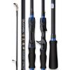 Carbon Long-range Fishing Rod- Blue