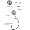 Quick Attach Jigging Lure Lead Weights 10 Piece Universal Set