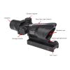 Maku metal sight 4x32 quadruple lens