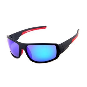 Professional Polarized Fishing Glasses-BLK/BLUE