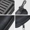 Rotating Composite Sequin Set Fly Hook Fishing Bait with Small External Fishing Tackle Bag