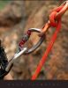 Outdoor Professional Rock Climbing Main Lock Carabiner Small D-shaped Main Lock - Orange