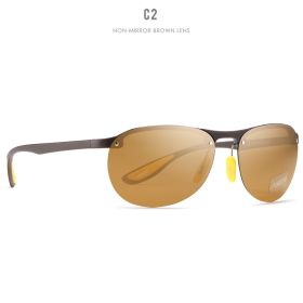Polarized Sunglasses TR90 Outdoor Frameless- C2