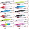 4 Inch Double Hook IMA Lure Hard Bait Lead Fish Jig Fishing Tackle 7