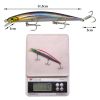 5 Piece Fishing Lures Weights Bass Fishing Top water Lure Fish Bait