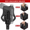 9mm SW40 357 Rail Gun Holster