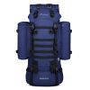 Extra Large Hiking and Mountaineering Backpack- Navy Blue