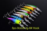 22PC Minoruya Bait Set (3 different Styles)