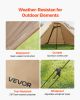 Hot Tent For 4-6 Persons, Portable Winter Tipi Tent With Stove Jack