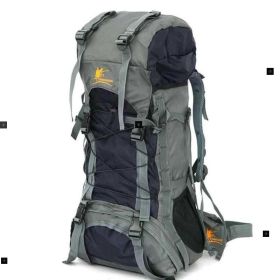 Outdoor Large Capacity Waterproof Mountaineering Backpack For Hiking, Camping, & Trekking- Black