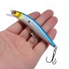 10 Piece Minnow Wobbler Floating Bass Lures