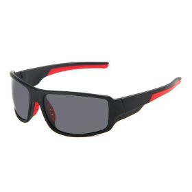 Professional Polarized Fishing Glasses-BLK/GRY