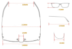 Outdoor Myopia Polarized Sunglasses- Red