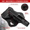 9mm SW40 357 Rail Gun Holster