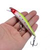 10 Piece Minnow Wobbler Floating Bass Lures