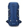 Hiking Climbing Equipment 50l Ultra Light Breathable Hiking Backpack-Blue