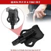 9mm SW40 357 Rail Gun Holster