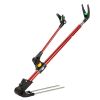 Stainless Steel Bold Rod Holder-Red