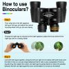 High-power Binoculars For Outdoor Sports, Concerts And Professional Bird Watching
