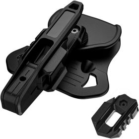 9mm SW40 357 Rail Gun Holster