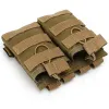 Molle Open Top Double Mag Pouch